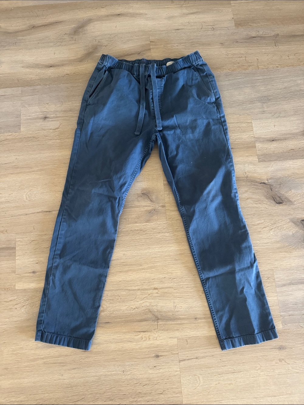Outerknown Men's Navy Drawstring Chinos